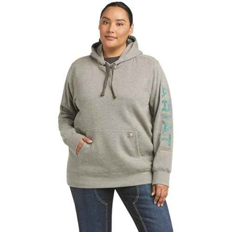 ARIAT Men's US of A Hoodie, Navy Heather