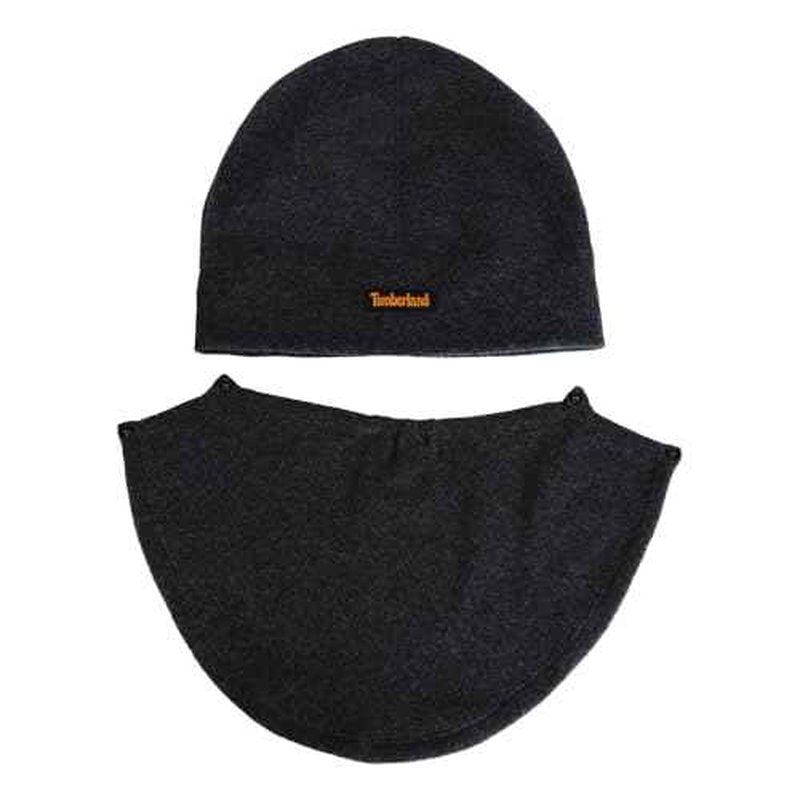 Timberland Men¡¯s 2-in-1 Fleece Balaclava - Water Resistant, Convertible Hood with Face Cover, Soft Fleece for Cold Weather