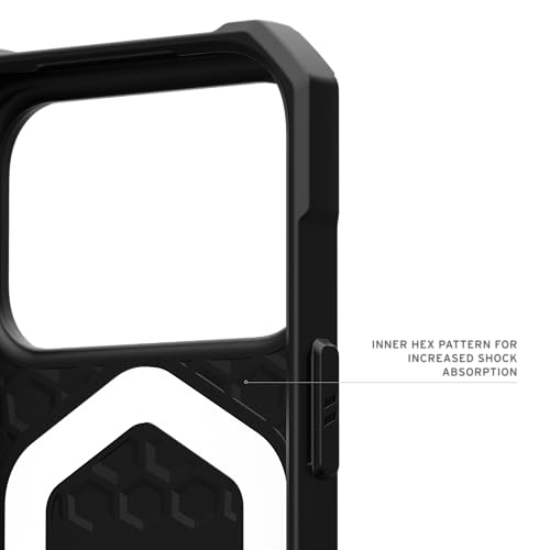 URBAN ARMOR GEAR UAG Designed for iPhone 17 Pro Case Essential Armor - Compatible with MagSafe Military Grade Protective Cover, Black