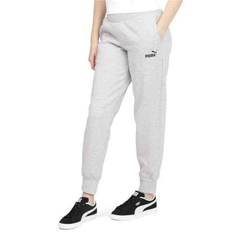 PUMA Womens High Waisted Logo Sweatpants