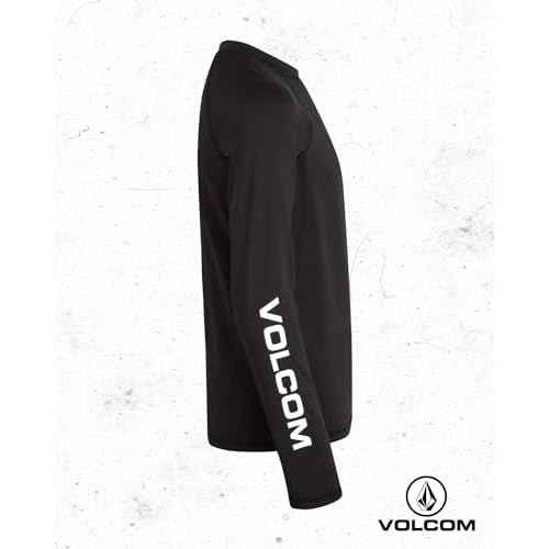 Volcom Boys Swim Shirt - UPF 50+ Long Sleeve Rash Guard for Boys - Quick Dry Kids Swimwear Sun Protection Swim Shirts