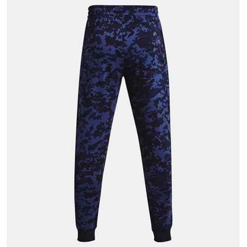 Under Armour Men's UA Rival Fleece Camo Joggers Pants (US, Alpha, 3X-Large, Regular, Regular, Midnight Navy/White - 410)