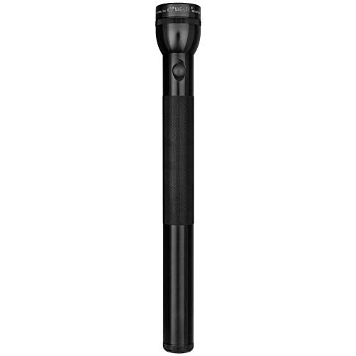 Maglite Heavy-Duty Incandescent 5-Cell D Flashlight, Black