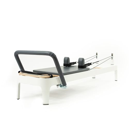 Balanced Body Allegro 2 Pilates Reformer with 14-Inch Leg Kit, Pilates Machine and Exercise Equipment, Workout Equipment for Home Gym or Studio Use, Flexibility and Strength-Training Equipment