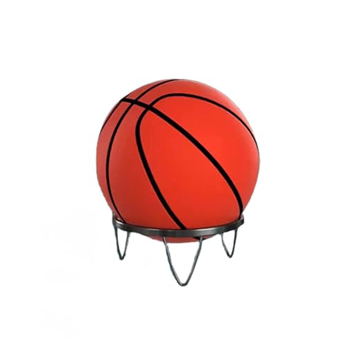 Vertical Ball Storage Rack, Multi-Layer Ball Display Rack, Detachable Metal Basketball Holder, Vertical Ball Stand for Basketball Football Volleyball