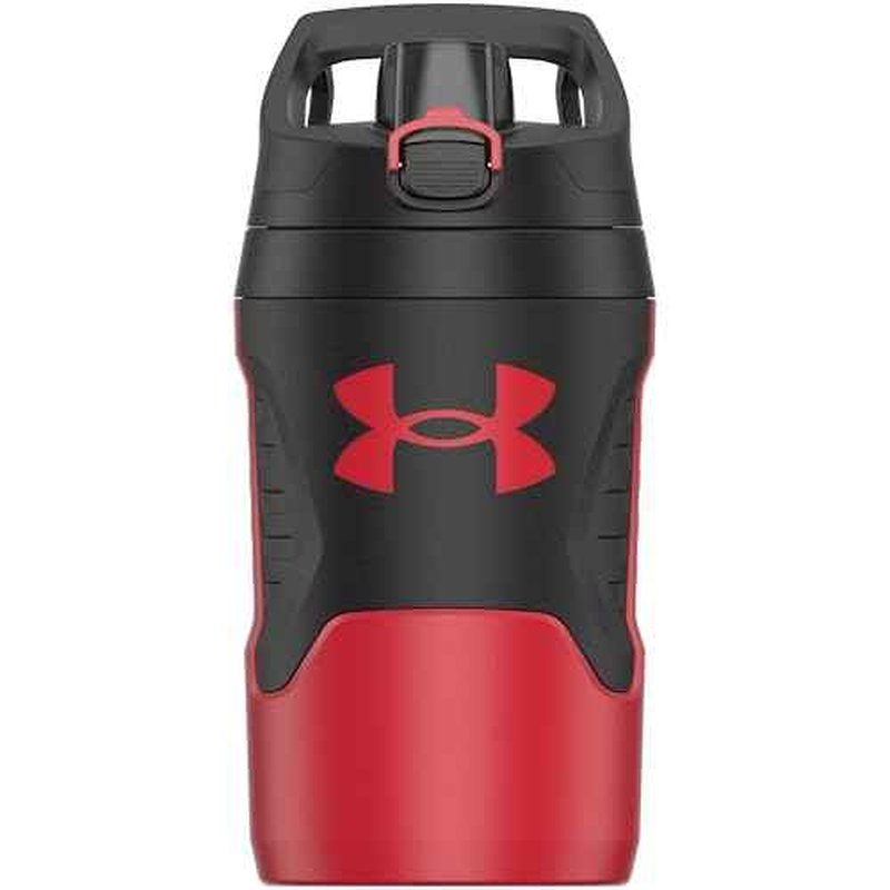Under Armour 32 oz Insulated Water Bottles - Sports Water Jug with Handle, Fence Hook, Leak Resistant for Baseball, Football & More, 32 oz Water Bottles, Sports Water Bottle Insulated