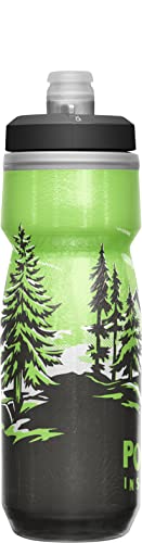 CamelBak Podium Chill Insulated Bike Water Bottle - Easy Squeeze Bottle - Fits Most Bike Cages - 21oz, Race Edition