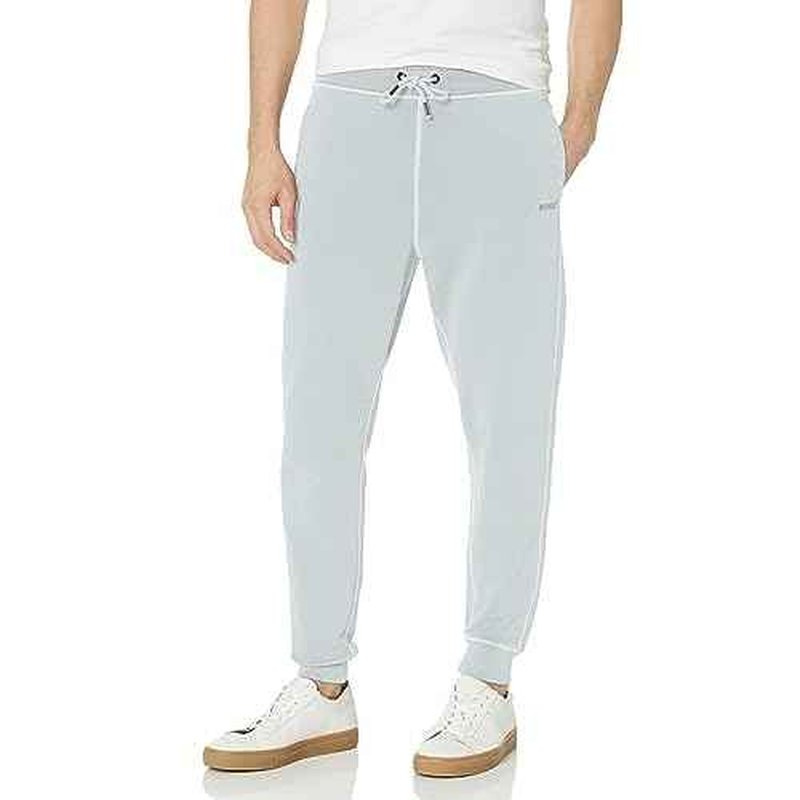 BOSS Women's Hit Logo Relaxed Fit Cuffed Sweatpants