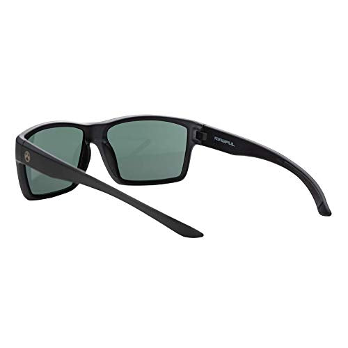 Magpul Rectangular Explorer Eyewear, Polarized, Matte Black Frame, One Size