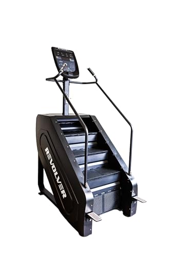 The Revolver Pro StairMonster - Cardio Equipment for Gym and Home Workout - Body Fitness Stair Climber for Stepper Exercise