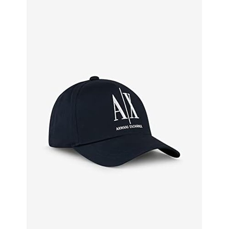 Armani Exchange Mens Icon Logo Baseball Hat