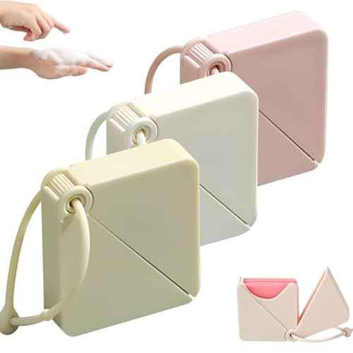 Paper Soap Sheets Travel Soap 3 Boxes£¨150 sheets£© Hand Washing - Disposable Scented Bath Slice for Outdoor Indoor Camping Hiking