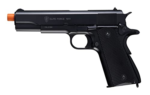 Elite Force 1911 Blowback 6mm BB Pistol Airsoft Gun, Black, 1911 A1,One Size,2279314