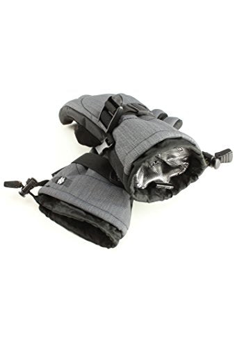 Seirus Innovation Women's Heatwave Zenith Gloves, Small, Heather Charcoal
