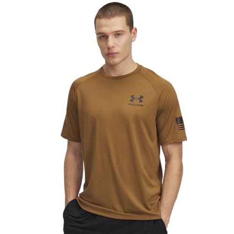 Under Armour Mens Freedom Tech Short Sleeve T-Shirt