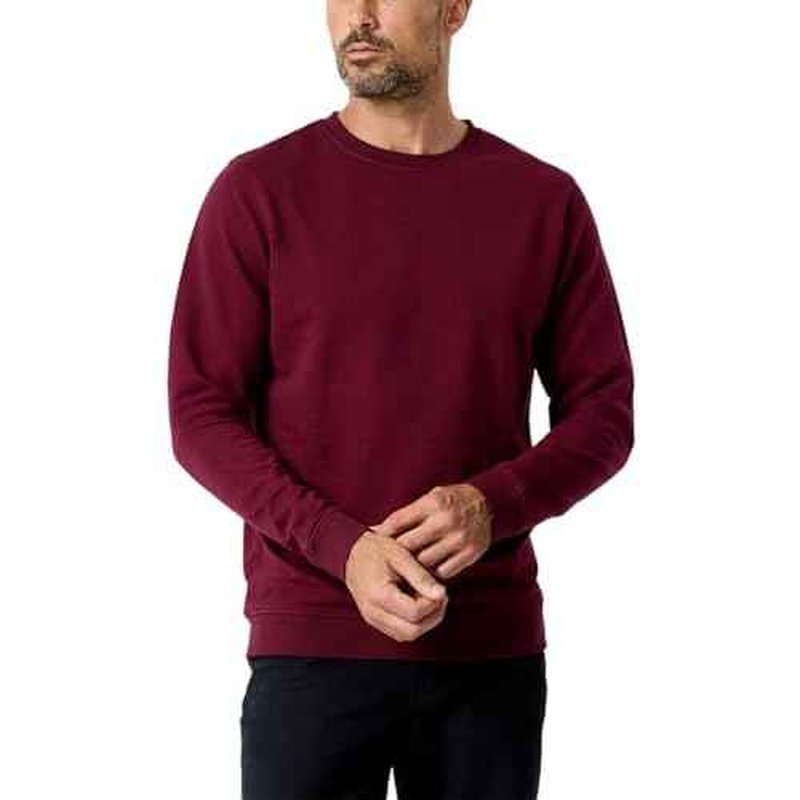 INTO THE AM Premium Crewneck Sweatshirts For Men S - 4XL Lightweight Casual Fitted Sweater