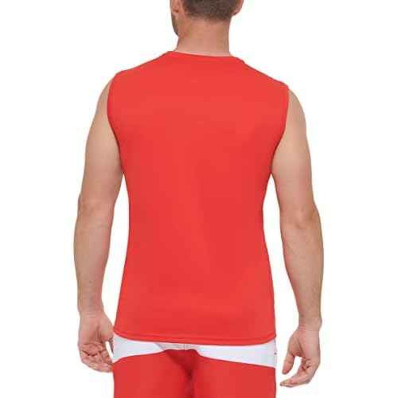 Calvin Klein Men's Standard UPF 40+ Sleeveless Quick Dry Swim Shirt
