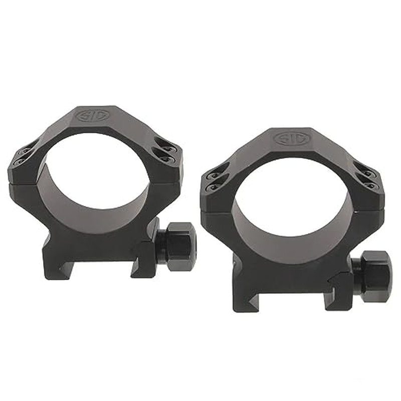 Sig Sauer Alpha1 34mm Tactical Hunting Shooting Durable Aluminum Powder Coated Mounting Scope Rings