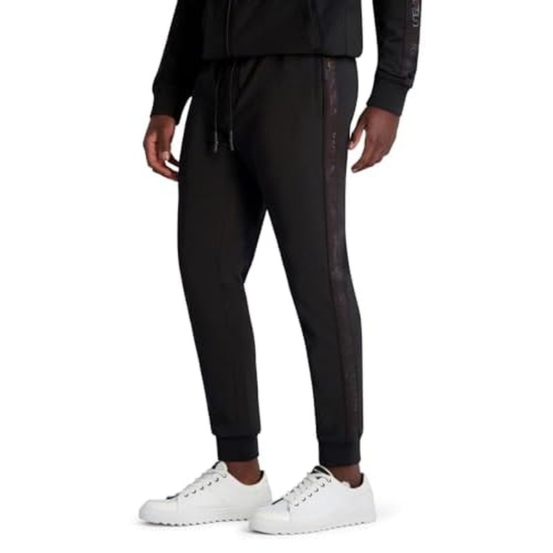 KARL LAGERFELD Mens Pull on Drawstring Waistband Pocket Pants