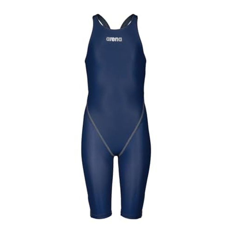 ARENA Powerskin ST Next Eco Open Back Tech Swimsuit Junior Girls Competitive Racing One Piece Kneeskin Competition Swimwear