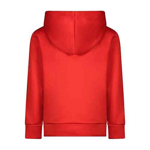 PUMA Boys' Logo Pullover Hoodie, Fleece Sweatshirt, Large Front Pocket
