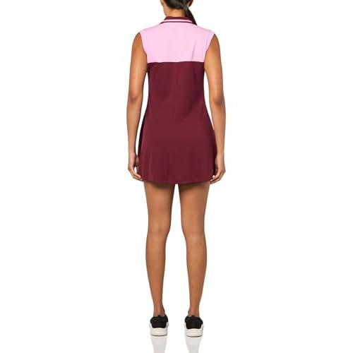 Lacoste x Bandier Women's 1/4 Zip Performance Tennis Dress