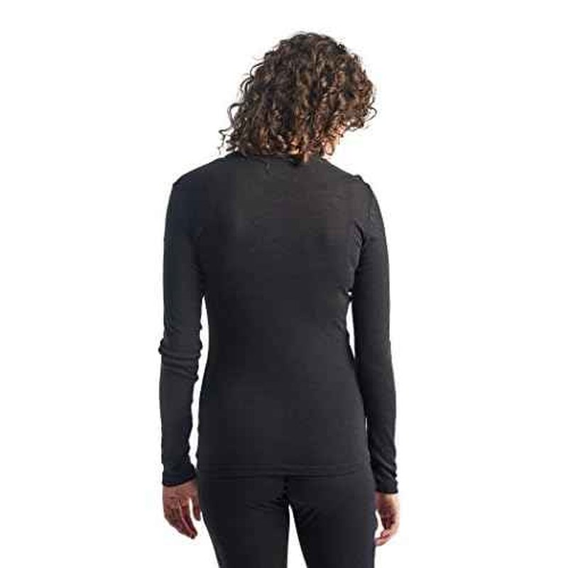 Icebreaker Merino Women's 175 Everyday Cold Weather Base Layer Thermal Long Sleeve Crewneck T-Shirt