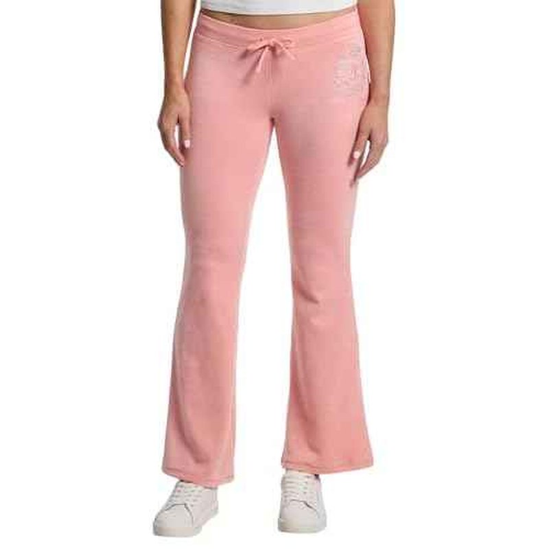 Juicy Couture Womens Heritage Low Rise Snap Pocket Easy Fit Track Pants