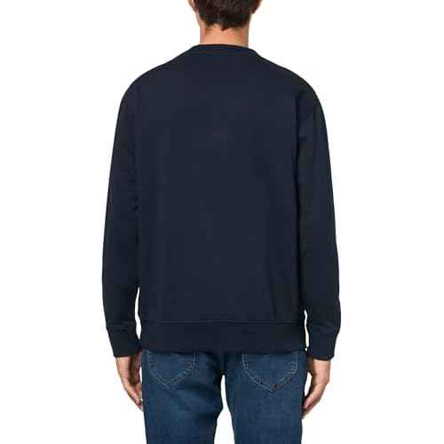 BOSS mens Center Logo Crew Neck Sweatshirt