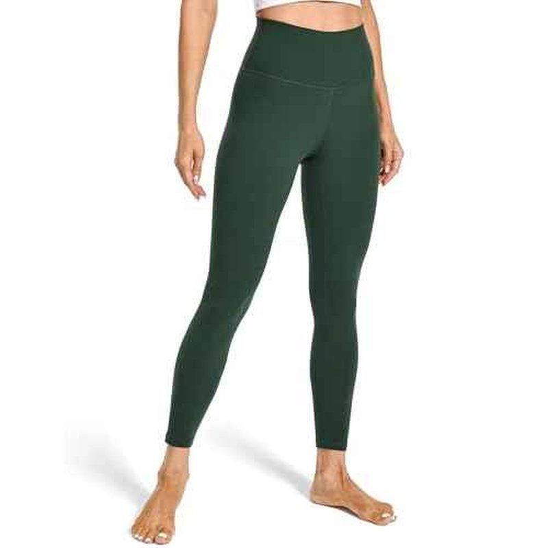 Colorfulkoala Women's High Waisted Tummy Control Workout Leggings 7/8 Length Ultra Soft Yoga Pants 25"