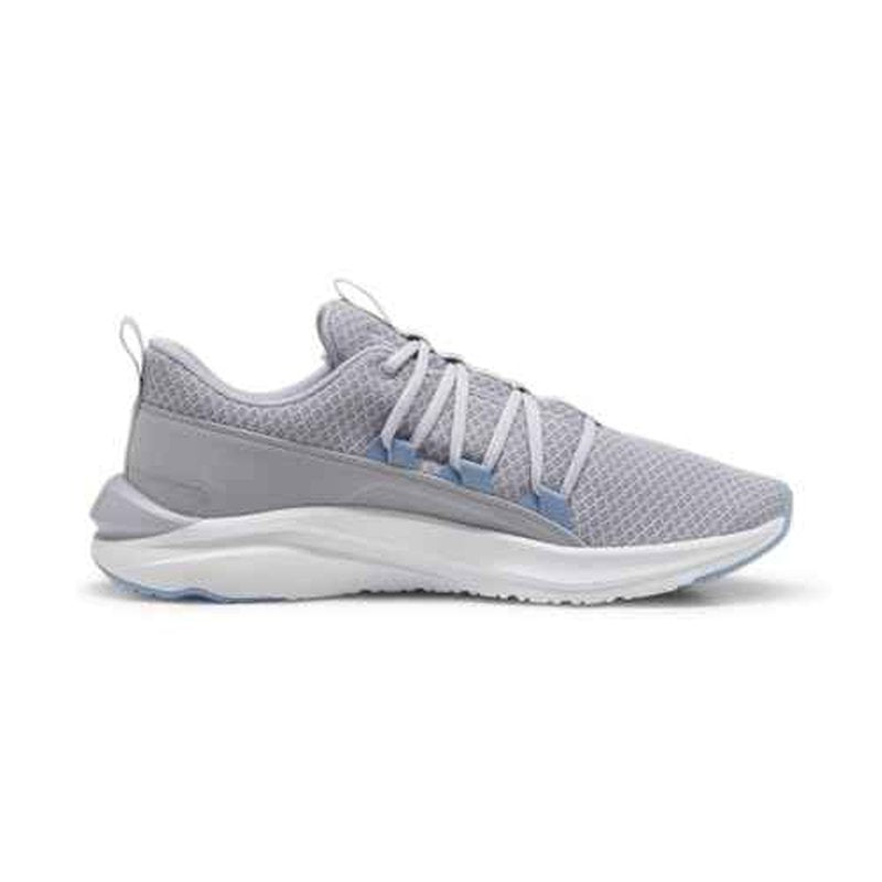 PUMA Mens Softride One4all Cross Trainer, Gray Fog Mens White-Zen Blue, 8