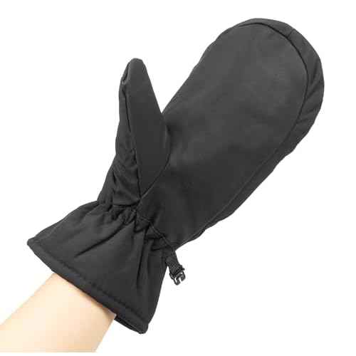 INOGIH Winter Outdoor Waterproof-Windproof Ski-Gloves for Women/Men - Non-Slip Warm Thick Lining Snow Mittens