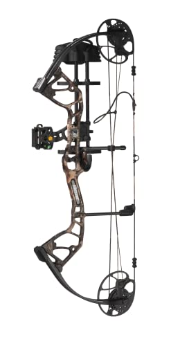 Bear Archery Royale Ready to Hunt Compound Bow Package for Adults and Youth, Right Hand, Blue