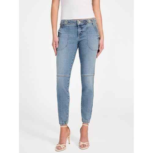 GUESS Women's Eco Cadet Denim Jogger