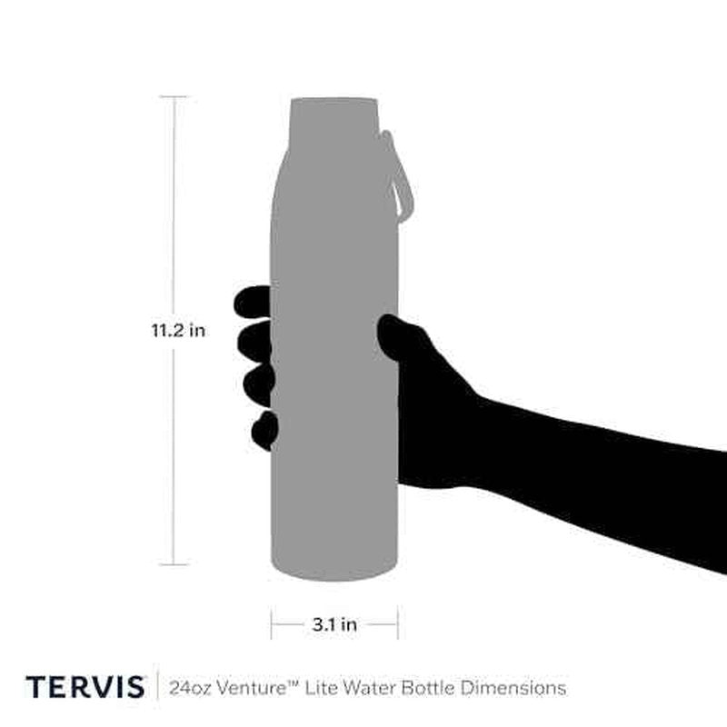 Tervis Venture Lite A&M Aggies - All Over Made in USA Double Walled Insulated Tumbler Travel Cup Keeps Drinks Cold & Hot, 24oz Water Bottle, Classic