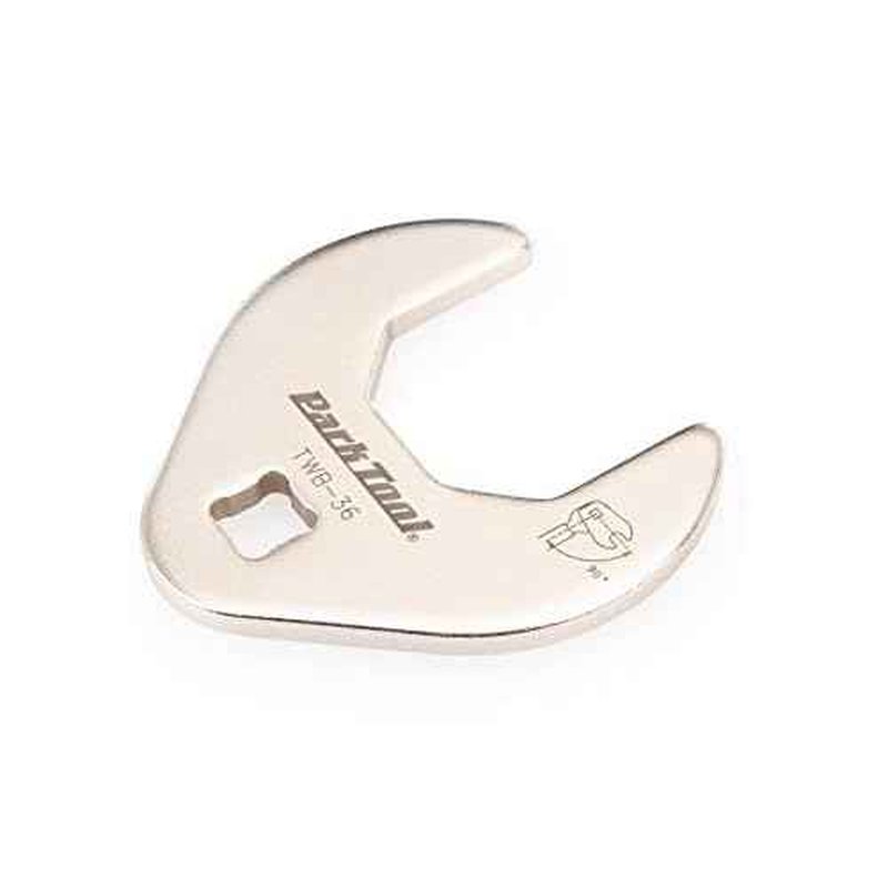 Park Tool TWB-36-36mm Crow Foot Wrench, Siliver, Silver