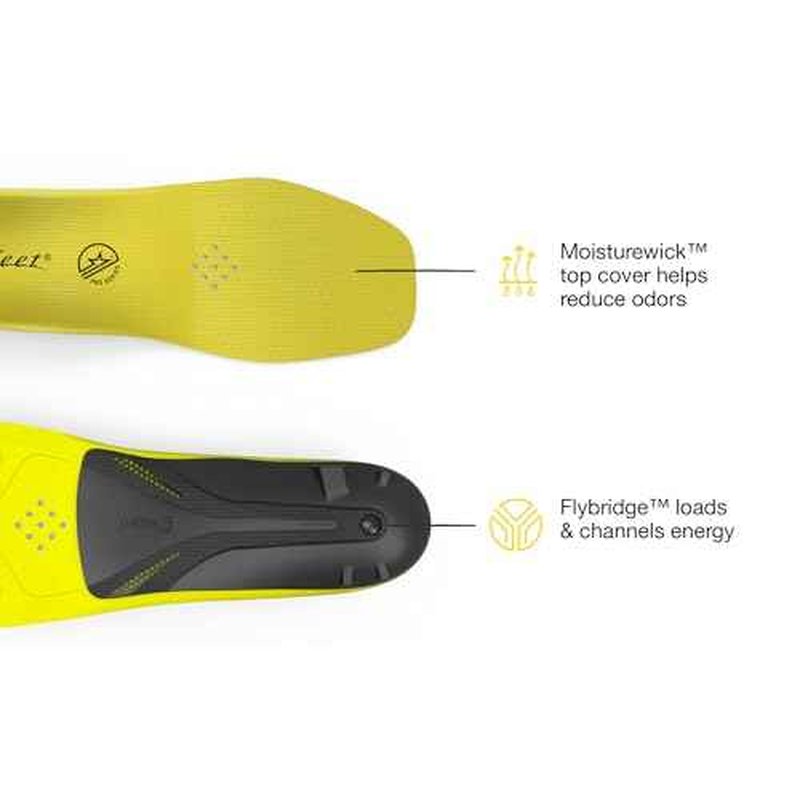 Superfeet Hockey Performance Insoles - Carbon Fiber Inserts for Hockey Skates - Professional Grade