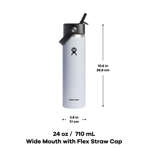 Hydro Flask Wide Flex Straw Cap Dew 24 Oz