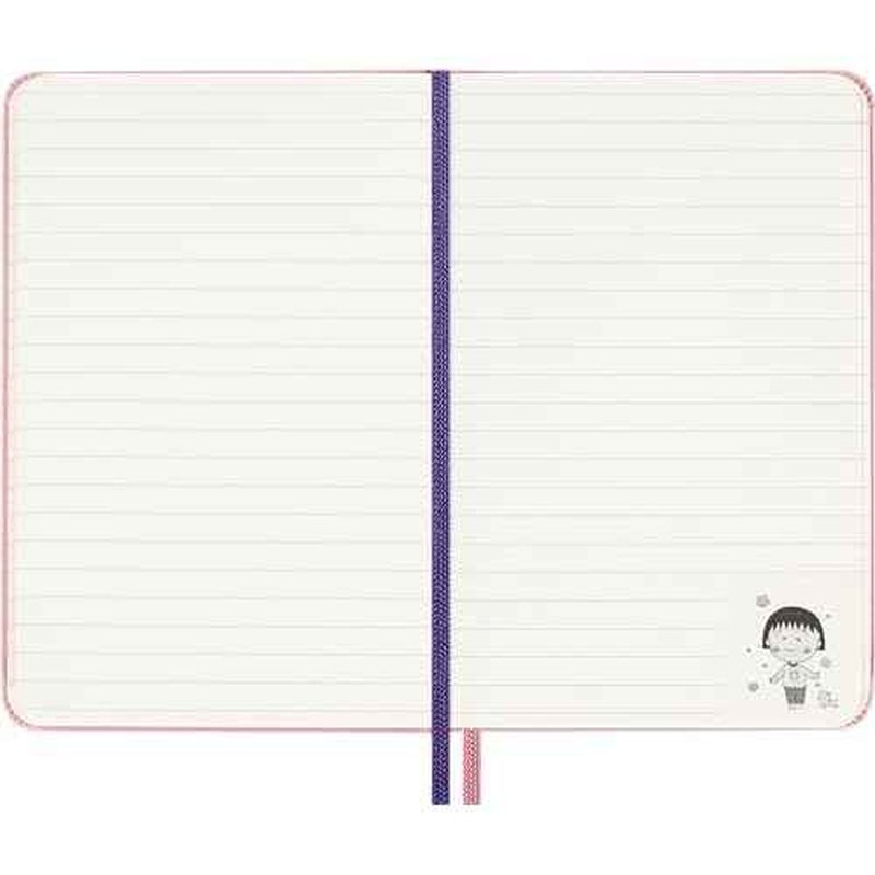 Moleskine Limited Edition Sakura Notebook with lenticular optical-effect cover by Momoko Sakura, Hard Cover, Ruled, Pocket (3.5" x 5.5"), Maruko floral, 160 pages