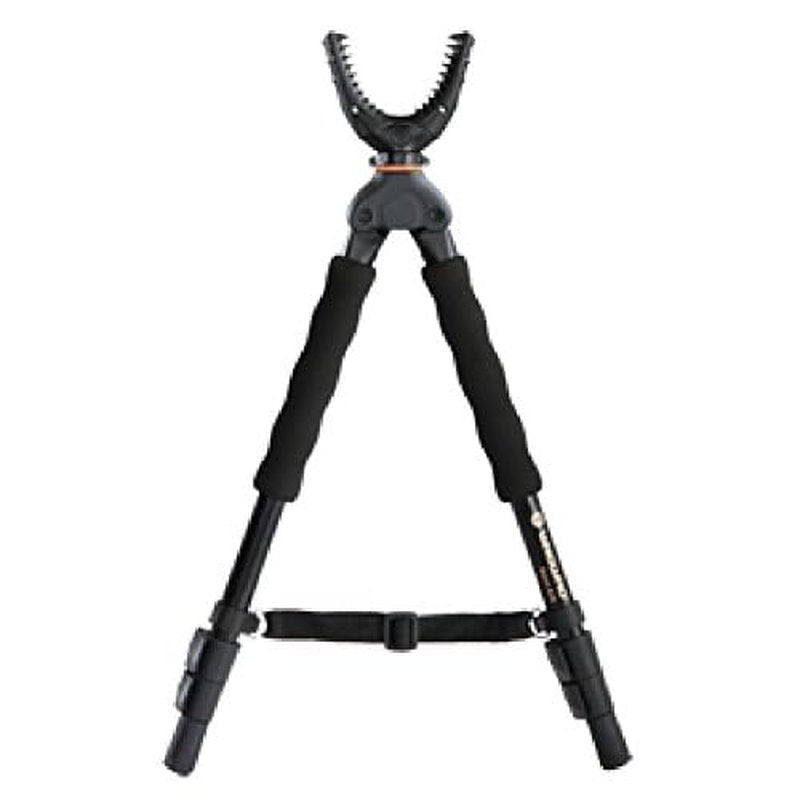 VANGUARD Quest B38 Bi Pod with Rotating Removable U Shaped Yoke, Quick Flip Leg Locks, Foam Hand Grips