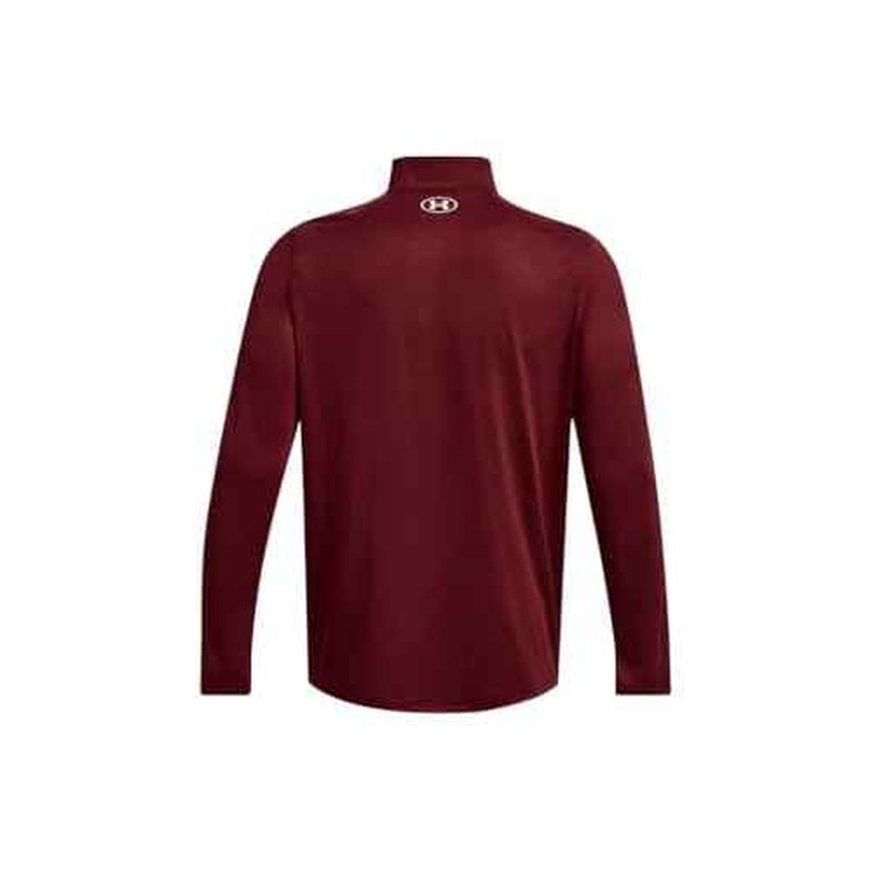 Under Armour Men's Team Tech 1/4 Zip Loose Royal Blue Long Sleeve Shirt