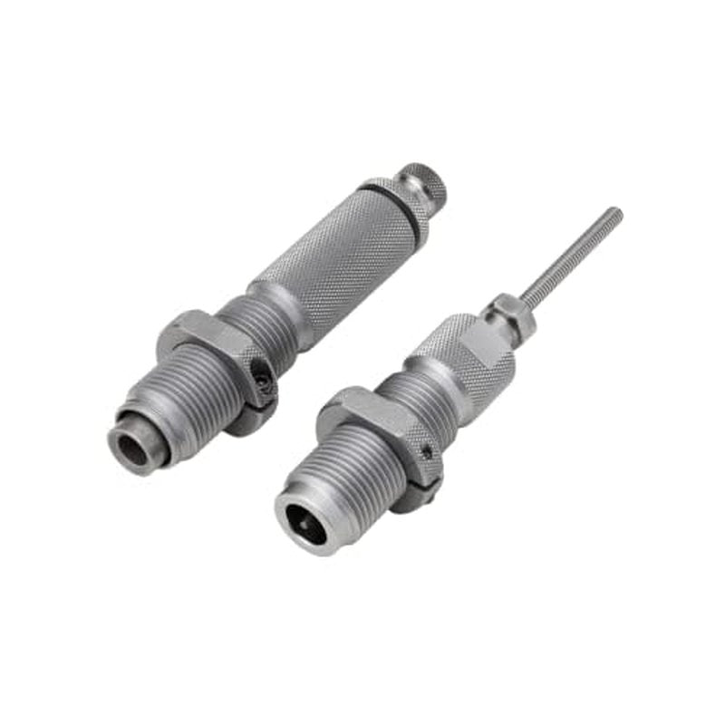 Hornady Custom Grade New Dimension 2-Die Set, 270 Win (.277) (546300) - Caliber Specific Reloading Equipment for Handloaders with Full Length Sizer Die, Seating Die, Sure-Loc Rings, & Storage Box
