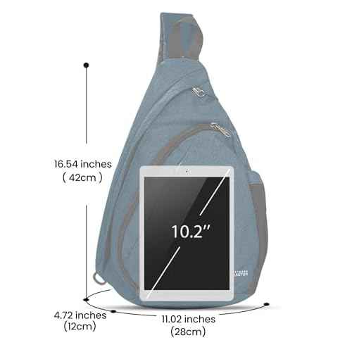 OutdoorMaster Sling Bag, Hiking Daypack, Crossbody Shoulder Chest Urban Outdoor Travel Backpack for Women & Men