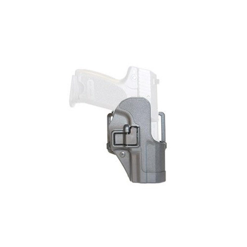 BLACKHAWK SERPA CQC Holster with Belt Loop and Right Paddle with Matte Finish, (Taurus Judge 3" Cylinder), Black (410544BK-R)