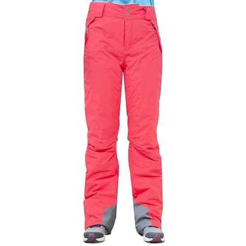 Columbia Women's Arctic Trip Snow Omni Heat Waterproof Pants (Large, Mountain Red 614)