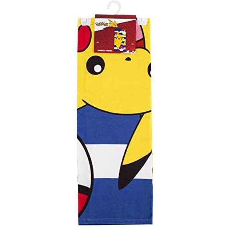 Northwest Pok?mon Beach Towel ? Pikachu and Pok? Ball Design ? 30 x 60 Inch Soft and Absorbent Towel for Bath, Pool, or Beach
