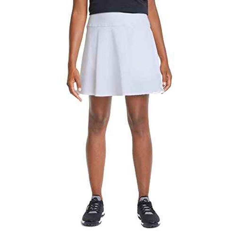 PUMA Women's Standard Pwrshape Solid Skirt, Bright White, Large
