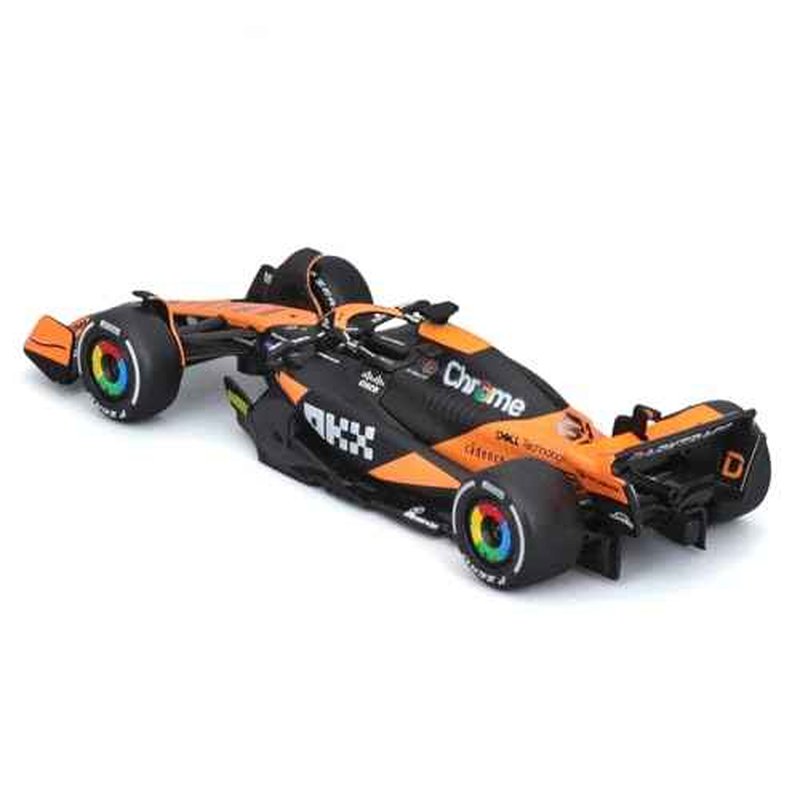 Bburago 1/43 Scale Formula 1 McLaren F1 MCL38 Miami Grand Prix Collection - #81 Oscar Piastri
