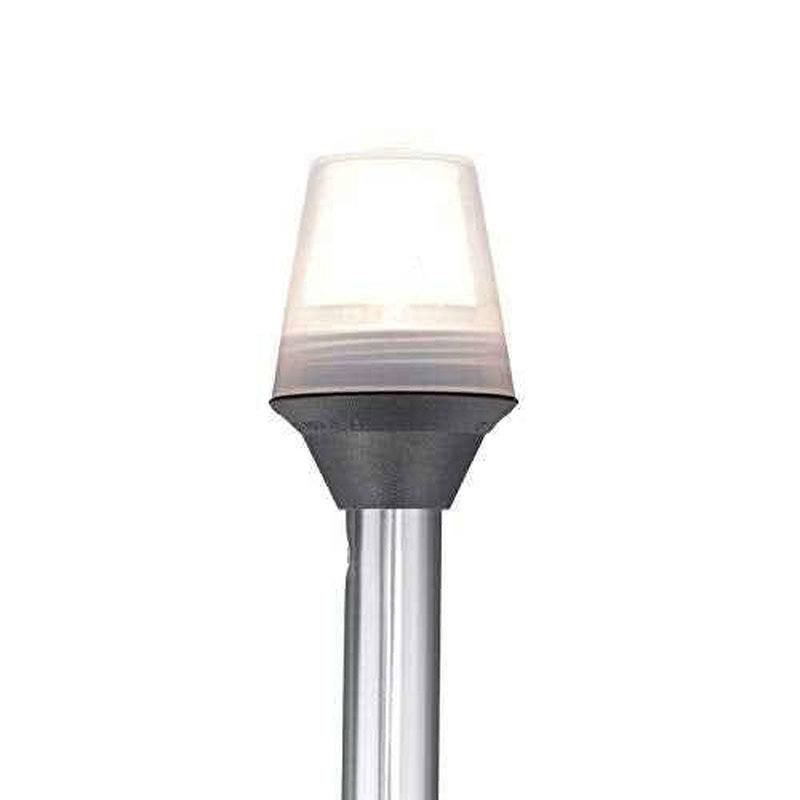 Attwood 7100C7 Stowaway Light with Plug-in Base ? 36-Inch-Long Pole, 2-Mile 360-Degree Illumination for Boats Up to 65.6 Feet