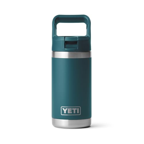 YETI Rambler Jr. 12 oz Kids Bottle, with Straw Cap, King Crab